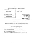 Capps v. FIA Card Services, N.A. Appellant's Reply Brief Dckt. 35891