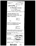 Credit Bureau of E. Idaho, Inc. v. Lecheminant Clerk's Record v. 1 Dckt. 36381