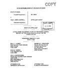 State v. Cantrell Appellant's Brief Dckt. 35826