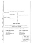 State v. Lombard Appellant's Brief Dckt. 36454