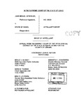 Gonzales v. State Appellant's Brief Dckt. 36625