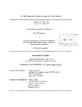 Ferrell v. United Financial Casualty Company Respondent's Brief Dckt. 39221