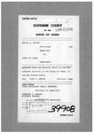 State v. Widner Clerk's Record Dckt. 39908
