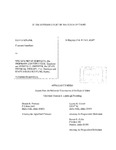 Stringer v. Robinson Appellant's Brief Dckt. 40087