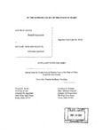 State v. Wagner Appellant's Brief Dckt. 36232