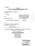 Tower Asset Sub Inc. v. Lawrence Appellant's Reply Brief Dckt. 35119