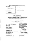 Willie v. State Appellant's Brief Dckt. 35506
