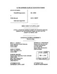 Willie v. State Appellant's Reply Brief Dckt. 35506