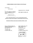 Patterson v. State, Dept. of Health Appellant's Reply Brief Dckt. 37416