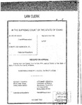 State v. Harrison Clerk's Record v. 2 Dckt. 33705