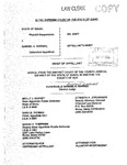 State v. Barnes Appellant's Brief Dckt. 33977