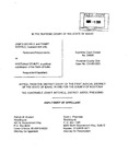Wohrle v. Kootenai County Appellant's Reply Brief Dckt. 34095