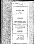 Borah v. McCandless Clerk's Record v. 1 Dckt. 34756