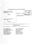 Rammell v. Idaho State Dept. of Agriculture Appellant's Brief Dckt. 34927