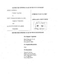 Dypwick v. Swift Transp. Co., Inc. Appellant's Reply Brief Dckt. 35027
