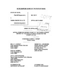 State v. Schultz Appellant's Brief Dckt. 32111