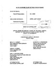 State v. Bordeaux Appellant's Brief Dckt. 33998