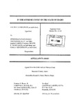 Henderson v. Henderson Inv. Properties, L.L.C. Appellant's Brief Dckt. 35138