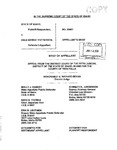 State v. Patterson Appellant's Brief Dckt. 35463