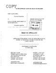 Feasel v. Idaho Transp. Dept. Appellant's Brief Dckt. 35720