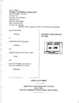 Bunn v. Heritage Safe Co. Appellant's Brief Dckt. 36024
