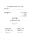 State v. Crooks Appellant's Brief Dckt. 37068