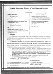 Noak v. Idaho Dept. of Correction Augmentation Record Dckt. 37788