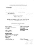 State v. Scraggins Appellant's Brief Dckt. 38212