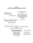 Capstar Radio Operating Co v. Lawrence Appellant's Reply Brief Dckt. 38300