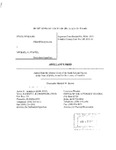 State v. Stocks Appellant's Brief Dckt. 39041