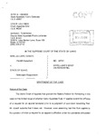 Gosch v. State Appellant's Brief 2 Dckt. 38791