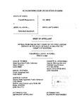 State v. Hill Appellant's Brief Dckt. 38808