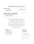 Morris v. Hap Taylor & Sons, Inc. Appellant's Reply Brief Dckt. 39747
