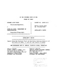 Peck v. State Dept. of Trans. Appellant's Brief Dckt. 40808