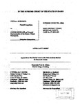 Robinson v. Mueller Appellant's Brief Dckt. 40866