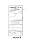 Mahler v. State Clerk's Record v. 1 Dckt. 40963
