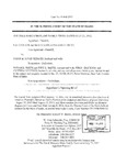 Plane Family Trust v. Skinner Appellant's Brief Dckt. 41448