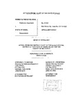 Heilman v. State Appellant's Brief 1 Dckt. 41240