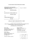 Hennefer v. Blaine County School Dist. Appellant's Reply Brief Dckt. 41286