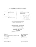 Johnson v. State Appellant's Brief 1 Dckt. 41414