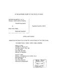 Safaris Unlimited, LLC v. Von Jones Appellant's Brief Dckt. 42614