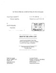 Schultz v. State Appellant's Brief Dckt. 42095