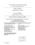 Gordon v. Hedrick Appellant's Reply Brief 1 Dckt. 42191