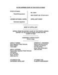 State v. Harris Appellant's Brief Dckt. 43044