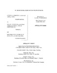 Cummings v. Stephens Appellant's Brief 1 Dckt. 43081