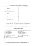 Mayer v. TPC Holding, Inc. Appellant's Reply Brief Dckt. 43468