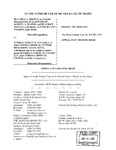 Shatto v. Syringa Surgical Center, LLC Appellant's Brief Dckt. 42958