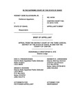 Blackburn v. State Appellant's Brief Dckt. 44184