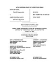State v. Black Appellant's Reply Brief Dckt. 44191