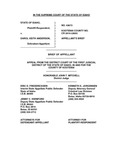 State v. Anderson Appellant's Brief Dckt. 43673